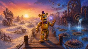 Посещение пиццерии фредбер фемили динер!!! 🐻🐻🐻