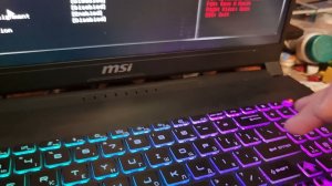 Как отключить Enable VMD Controller в BIOS на  MSI Katana 17 HX B14WFK-051XRU,ноуд не видит ссд диск