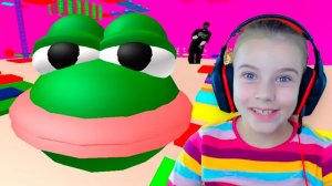 ПОБЕГ ОТ МЕМОВ в Роблокс прохождение Испытания и приключения в Roblox Игры для девочек