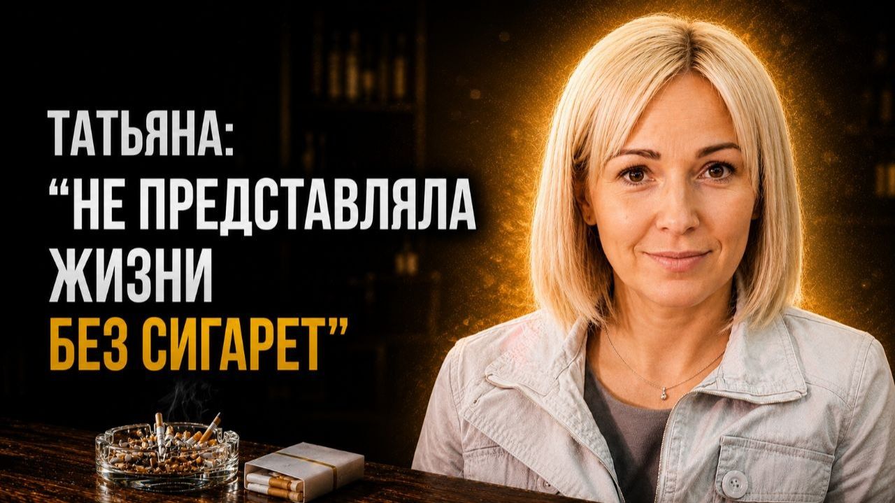 История Татьяны. "Не представляла жизни без сигарет" смотреть онлайн