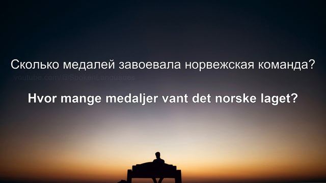 🇳🇴 | Вопросы/Ответы | Ур. 17/50 | Активный спорт, физическая культура, здоровый.. | Учить Норвежский смотреть онлайн