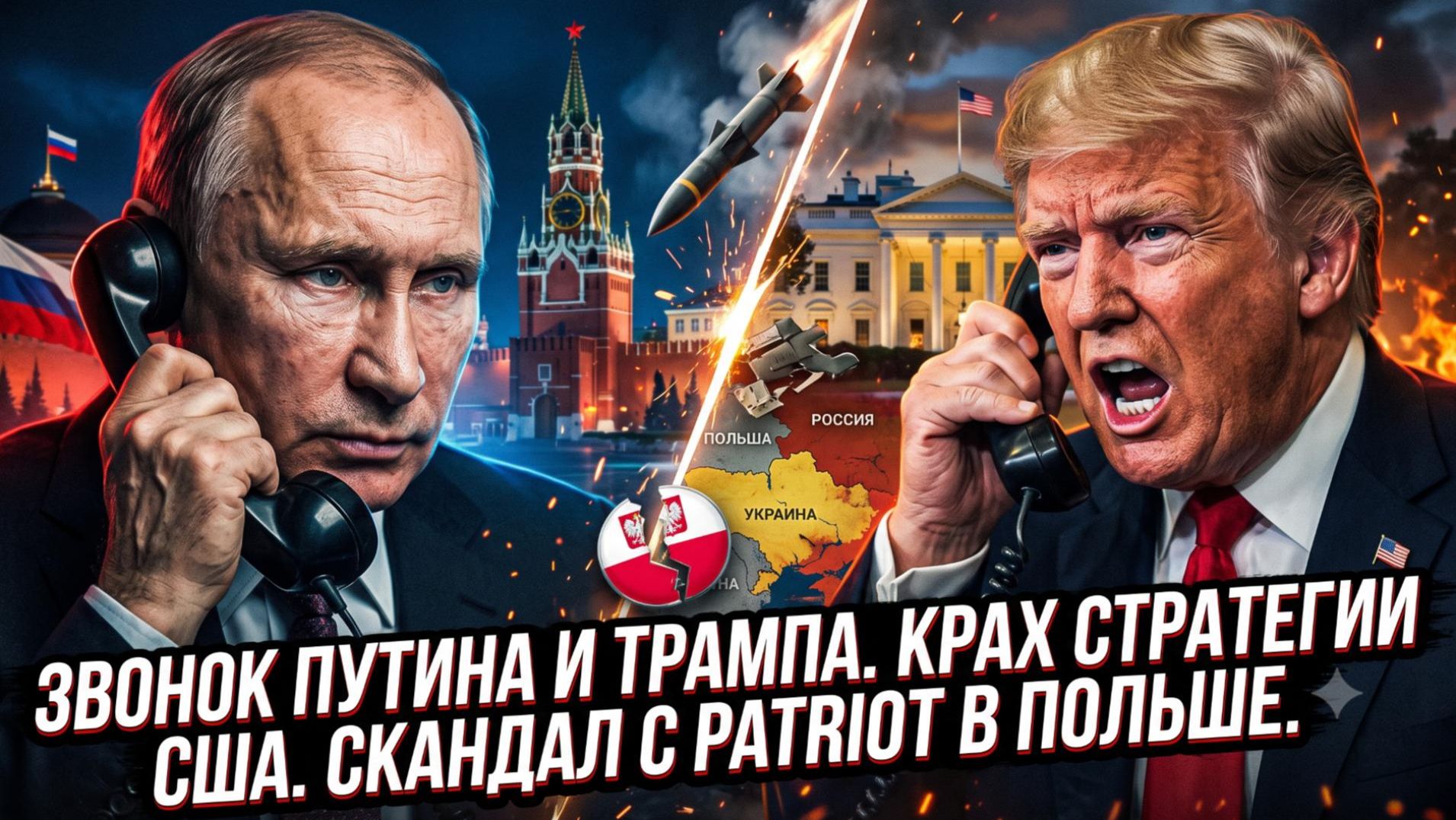 💥Меркурис и Христофороу | Звонок Путина и Трампа, фиаско США и скандал с Patriot в Польше!