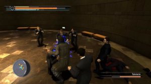 Yakuza 4. #22. Битва в фойе башни «Миллениум»