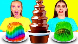 Шоколадный Фонтан Челлендж # Удивительные Кулинарные Лайфхаки от DuKoDu Challenge