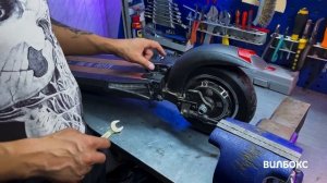 Замена и смазка задних амортизаторов самоката Kugoo M4 PRO
