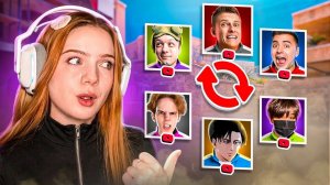 ДУЭЛЬ, но КАЖДЫЙ РАУНД МЕНЯЕТСЯ ЮТУБЕР 😈 в STANDOFF 2