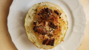 Постные ягодные галеты,фаршированные кабачки