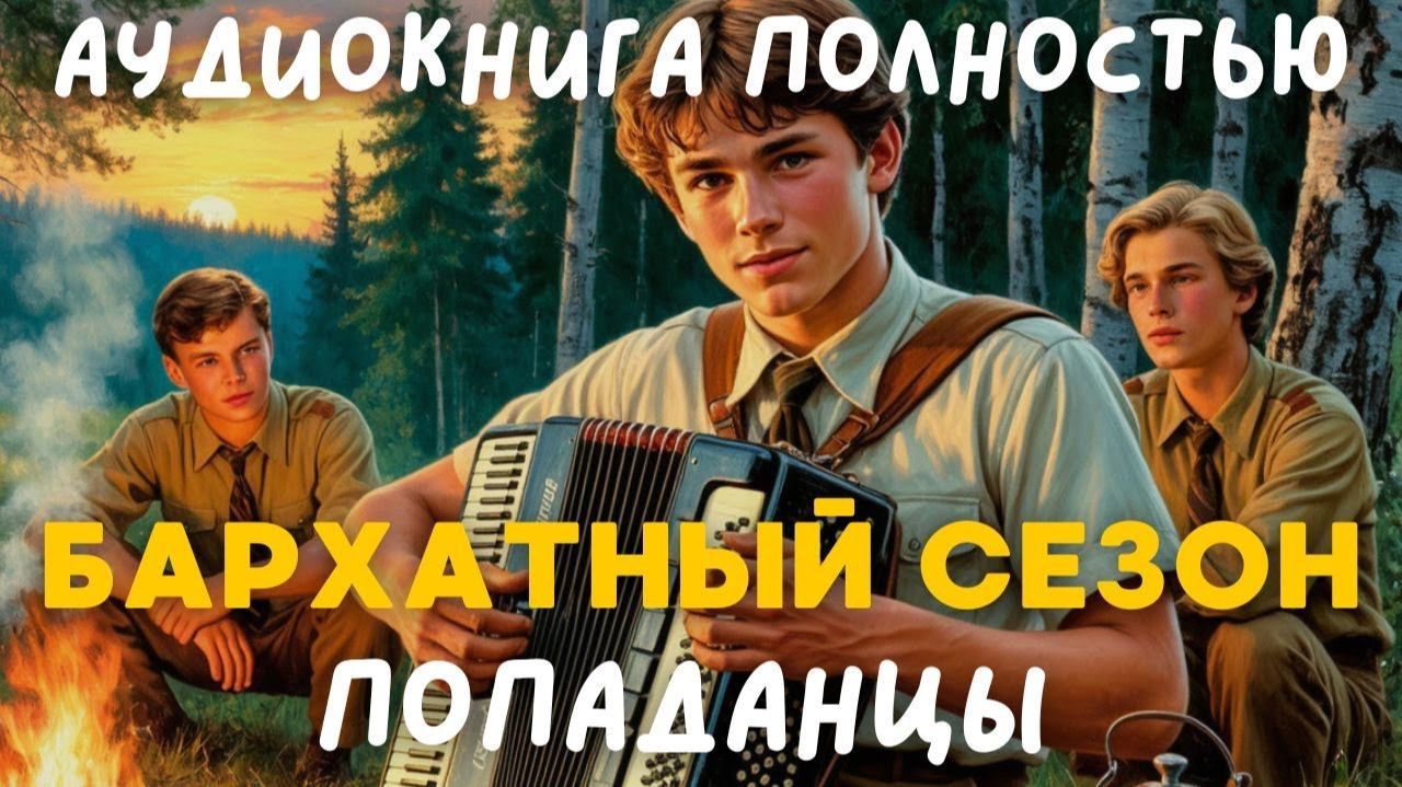 АУДИОКНИГА ПОЛНОСТЬЮ: БАРХАТНЫЙ СЕЗОН/ ПОПАДАНЦЫ смотреть онлайн