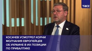 Косачев усмотрел корни молчания европейцев об Украине в их позиции по Прибалтике