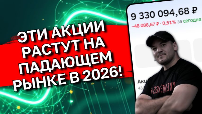Рынок рухнул на 20% за 5 месяцев! А ЭТИ акции в 2026 (список внутри) смотреть онлайн