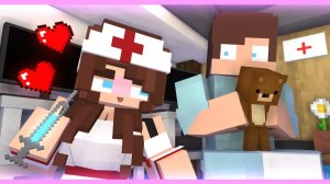 Майзен Сестра Джей Джея стала медсестрой ! 👩⚕️ Майнкрафт анимация Джей Джей и Майки