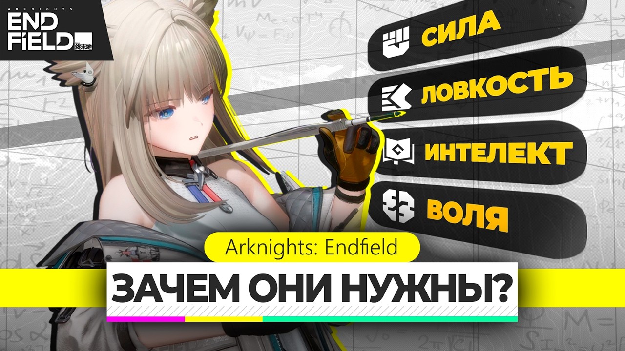 ВСЕ СТАТЫ В ARKNIGHTS ENDFIELD