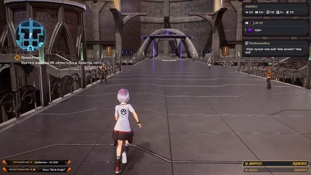 Sword Art Online: Fatal Bullet ✔ Прохождение на русском ✔ #18 - Привратник, первая встреча смотреть онлайн
