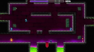 уровень Dash на 3 монеты geometry Dash