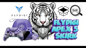 FlyDigi Apex 5 SKIRK Genshin Impact - Лучший геймпад для Настоящего Геймера