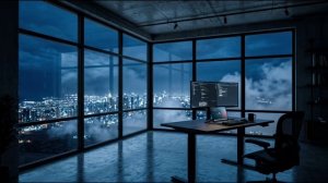 Ambient Music for Late-Night Deep Work ｜ Stay Focused Through the Fog