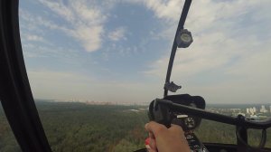 Балашиха с высоты Robinson R44