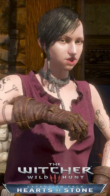 «Кошачьи Глазки». Адель даёт задание. Каменные сердца. The Witcher 3 - Hearts of Stone #shorts