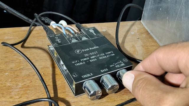 HI-FI Стерео усилитель Fosi Audio ZK - 502T. Два канала по 50вт.