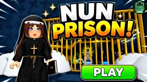 Монахиня бежит из тюрьмы! (Обби) | Игровой процесс #roblox