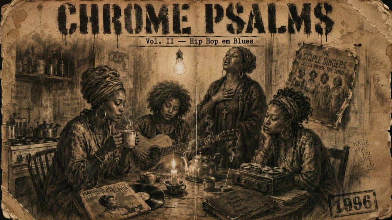 CHROME PSALMS Vol. II — Hip Hop em Blues _ Erykah Badu, Lauryn Hill & Jill Scott Tribute смотреть онлайн