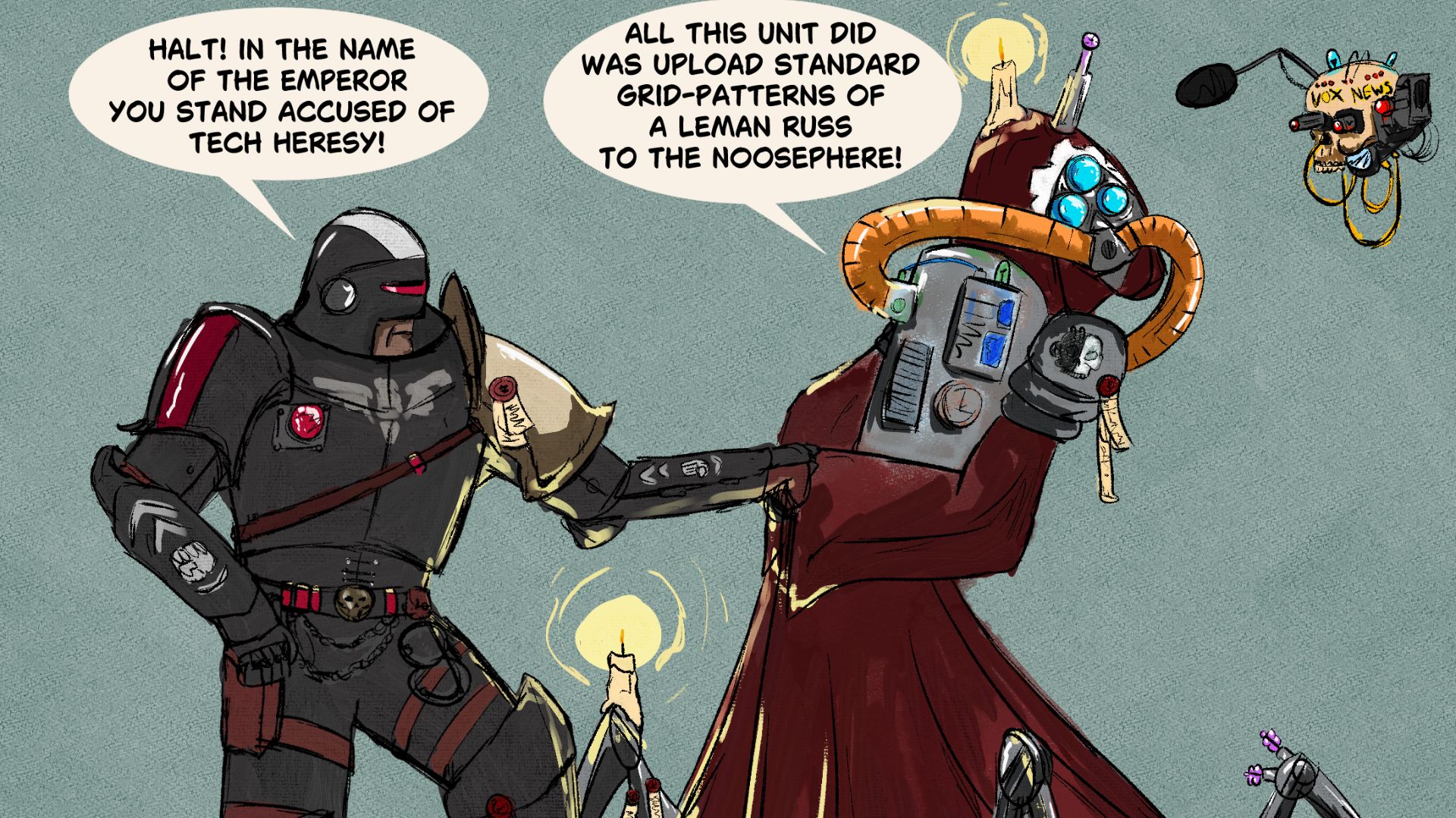 Warhammer 40000 Darktide - Тех-Ересь