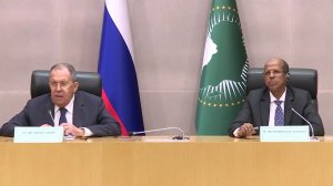 Пресс-конференция С.В.Лаврова и Председателя Комиссии Афросоюза М.А.Юсуфа, Аддис-Абеба, 7 июля 2026