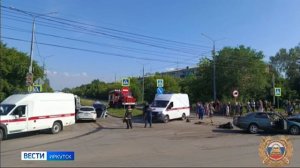 Семь человек пострадали в ДТП в Усолье-Сибирском