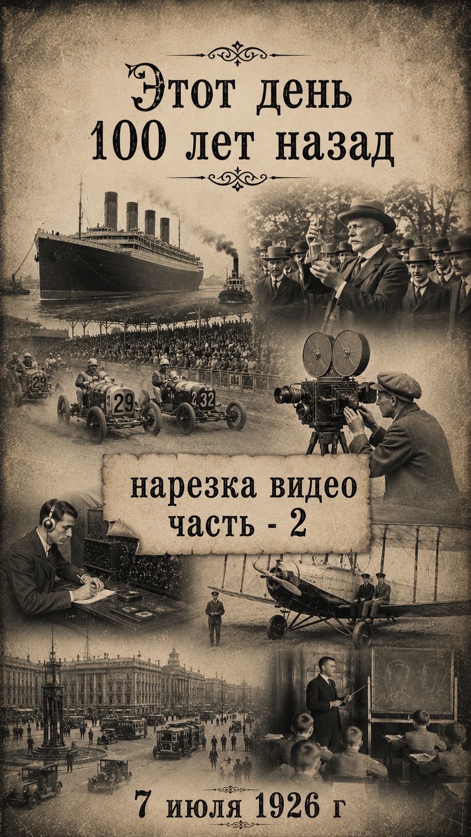 Этот день 100 лет назад | 07.07.1926 часть 2: Главные события дня | История России, СССР и мира