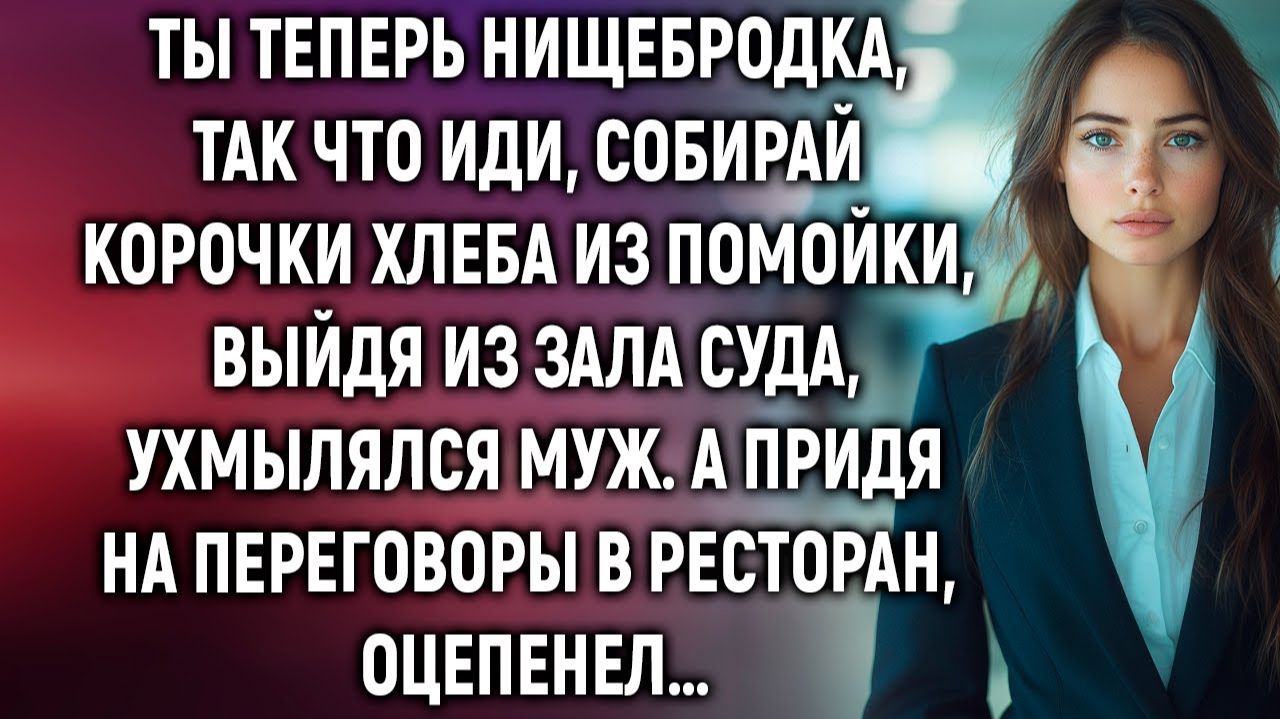 Истории из жизни|Ты теперь нищебродка, так что иди|Аудиорассказы|Аудиокниги|Реальные истории