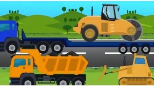 МУЛЬТИК ДЛЯ ДЕТЕЙ ПРО 🚛 МАШИНКИ. ЭКСКАВАТОР И КАТОК. МУЛЬТФИЛЬМЫ ДЛЯ ДЕТЕЙ.