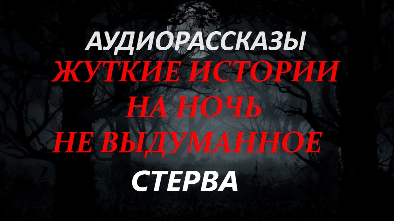 СТРАШНЫЕ РАССКАЗЫ НА НОЧЬ-СТЕРВА