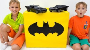 О НЕТ! Пингвин УГНАЛ Бэтмобиль! Влад и Ники спасают Бэтмена! 🦇🏎️