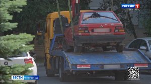 В Белгороде избавляются от брошенных автомобилей
