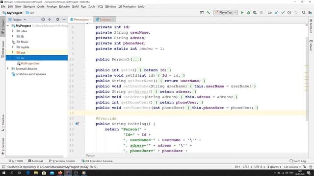 Java - урок 31 (Начинаем небольшой проект на Java. Git, gitHub, Bitbucket) смотреть онлайн
