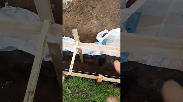 Сделали опалубку под отдельную котельную для дома