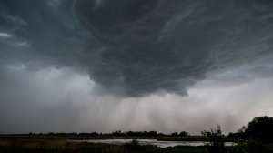 Мощная гроза с шквалом