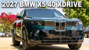 Совершенно новый BMW X5 40 xDrive 2027 года — как прошел тест-драйв?
