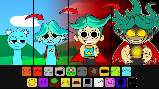 Создаем РОРИ ЛАВКЕЙПА ПОППИ для игры в главе 6 из суперсемейки Sky Sprunki | Мой мод на OC Sprunki смотреть онлайн