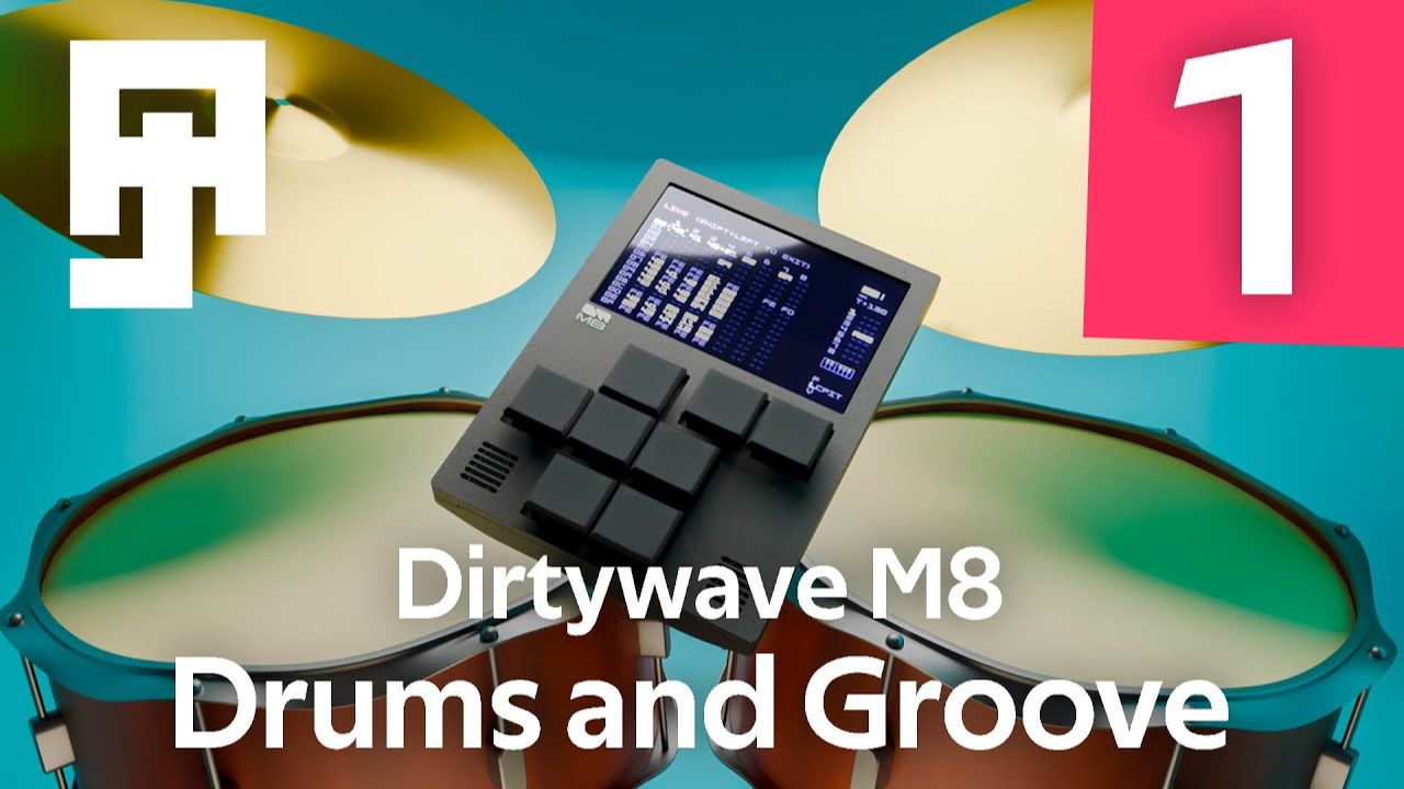 Dirtywave M8 Tracker Tips: Drum and Groove | Tutorial #1 смотреть онлайн