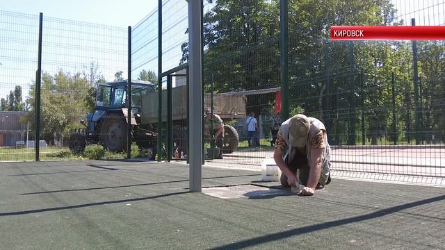 ТК "Родной". Коммунальные службы Кировска ведут масштабное благоустройство городских территорий смотреть онлайн