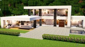 МАЙНКРАФТ Как построить современный дом: пошаговое руководство - Minecraft новые видео
