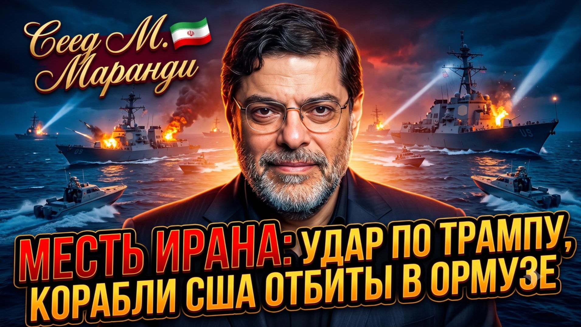 💥Сейед М. Маранди | Иран мстит Трампу: американские корабли позорно бегут из Ормуза