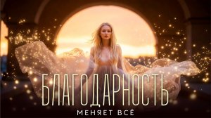 БЛАГОДАРНОСТЬ, которая меняет состояние | Почувствуй спокойствие и наполненность