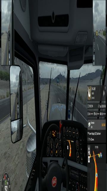 Американ Трак Cимулятор | American Truck Simulator Радио и дождик Релакс