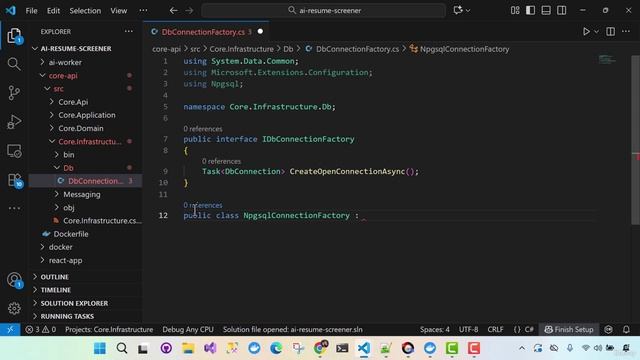 1 - Database Connection Factory (PostgreSQL) смотреть онлайн