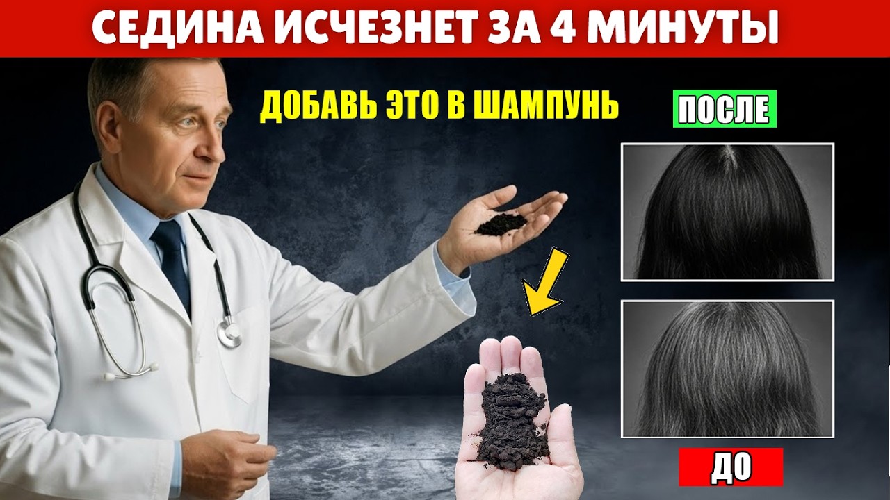 Седые Волосы Исчезнут Навсегда Всего за 4 Минуты — 100% Эффективно смотреть онлайн