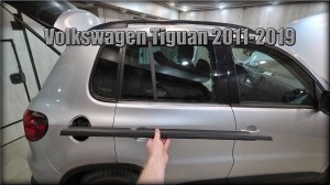Как снять молдинг/бархотку задних дверей Volkswagen Tiguan 2011-2019 год