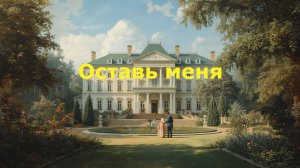 Оставь меня