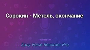 Сорокин   Метель, заключительная часть